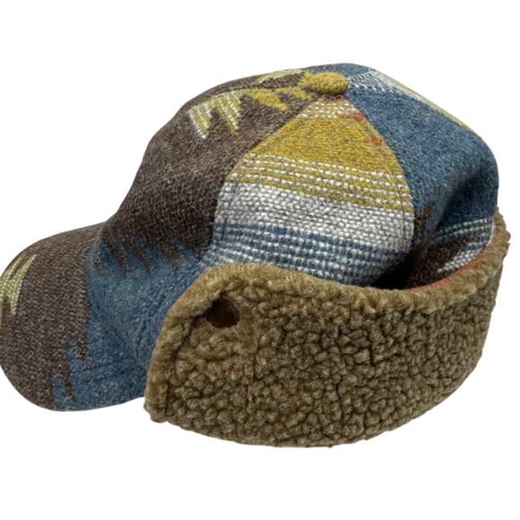 Scala Women's Sapos Earflap Cap Hat, One Size Aztec Pattern - Picture 5 of 12